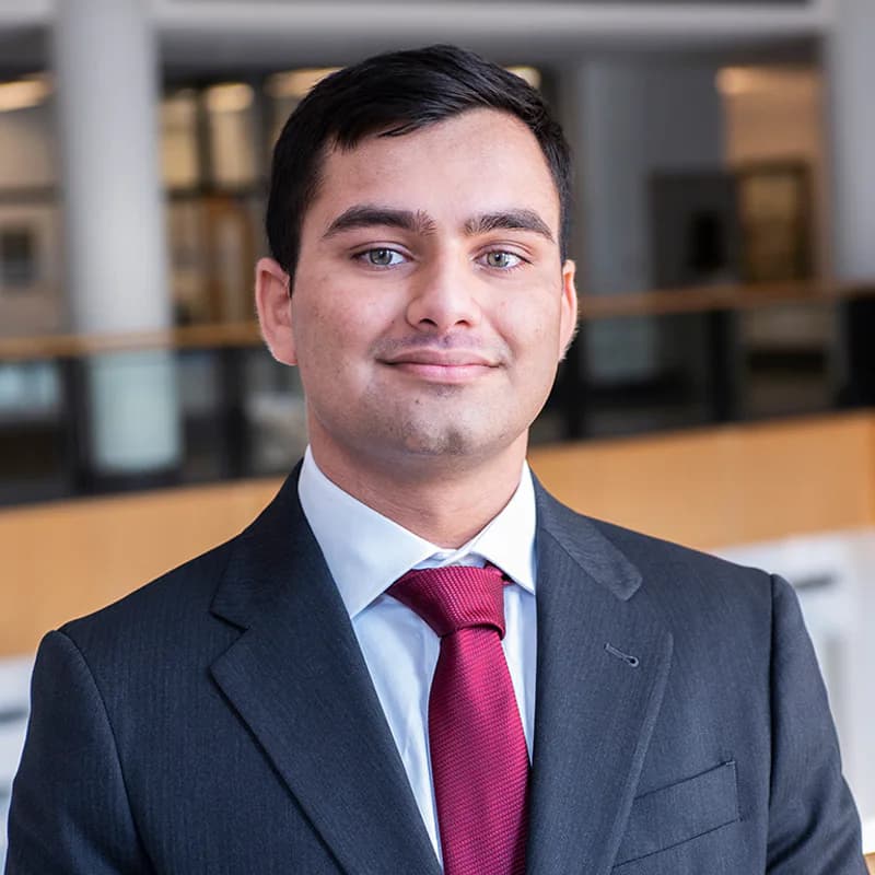 Sahil Raje, Finance Manager